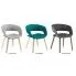 Zdjęcie krzesło skandynawskie Toles turkusowe do kawiarni | Edinos.pl
