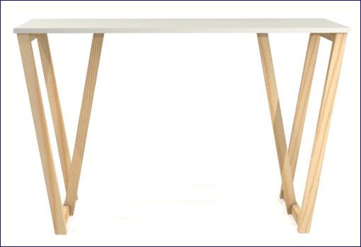 Drewniane biurko skandynawskie Alto