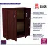 Minimalistyczna komoda Zako 2X wenge