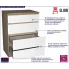 Komoda z szufladami do salonu Fordi 3X