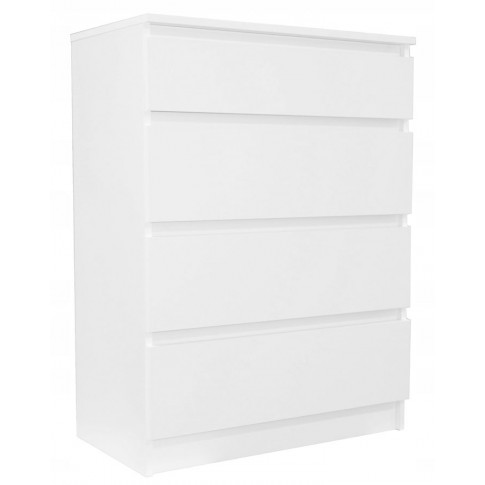 Biała minimalistyczna komoda z szufladami Fordi 5X
