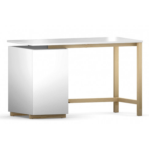 Zdjęcie produktu Skandynawskie biurko Fibi - białe.