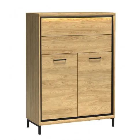 Komoda z szufladami i led nóżki Karla 8X