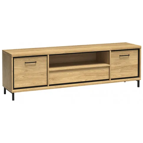 Długa szafka rtv na nóżkach Karla 15X