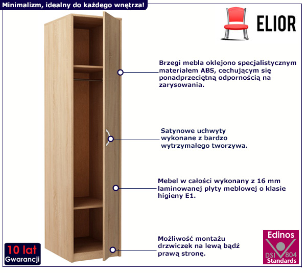 Szafa Dartin dąb sonoma