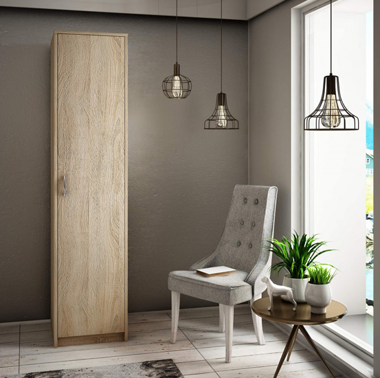 Wizualizacja szafy Dartin dąb sonoma