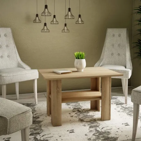 Wizualizacja ławy Afri dąb sonoma