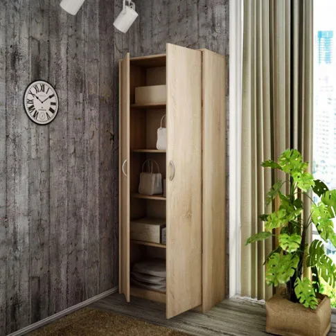 Wizualizacja regalu Karam dąb sonoma