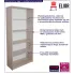 Minimalistyczny wysoki regał Lobert 6X