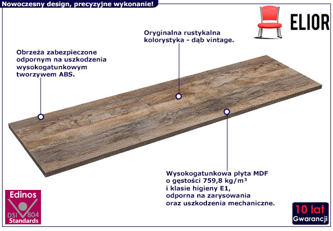 Blat łazienkowy Larosa 8X 160 cm