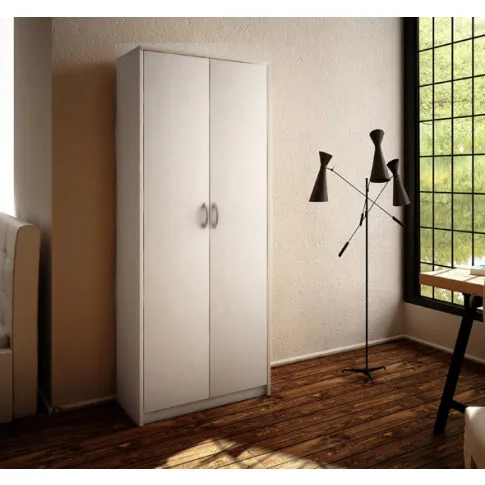 Wizualizacja białego regału Karam 4X