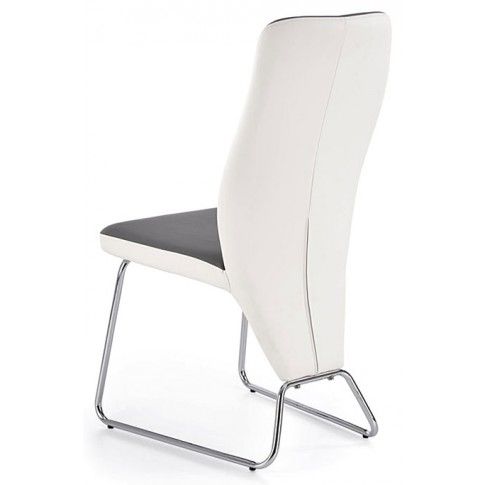 Zdjęcie popielate krzesło w nowoczesnym stylu Migen - sklep Edinos.pl