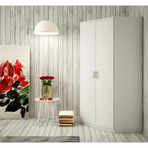 Wizualizacja białej szafy Dodi