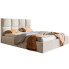 Skandynawskie tapicerowane łóżko 120x200 - Nikos 2X