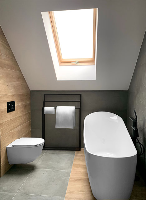 Industrialny stojak na ręczniki Delios 4X