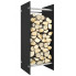 Szklany stojak na drewno kominkowe - Firel 3X 40x35x60