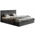 Tapicerowane łóżko z drewnianym stelażem 120x200 Nuvell 3X