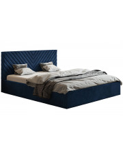 Tapicerowane łóżko 160x200 Nuvell 4X - 36 kolorów w sklepie Edinos.pl