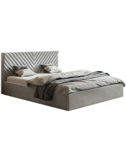 Tapicerowane łóżko 180x200 Nuvell 3X - 48 kolorów w sklepie Edinos.pl