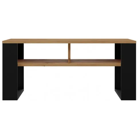 prostokątna ława kawowa z półlkami do salonu naroznika suri 5x artisan