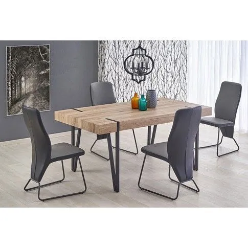 Szczegółowe zdjęcie nr 4 produktu Krzesło Frenne - popiel