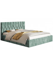 Tapicerowane łóżko 160x200 Mallon 3X - 36 kolorów w sklepie Edinos.pl