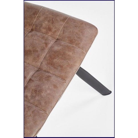 Zdjęcie brązowe krzesło w loftowym stylu Danton - sklep Edinos.pl