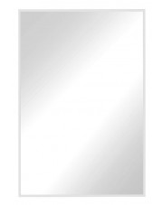 Białe prostokątne lustro z podświetleniem led 60x90 cm - Osmo w sklepie Edinos.pl