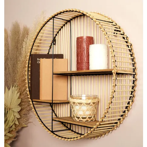 Rattanowa półka wisząca Etnox 3X