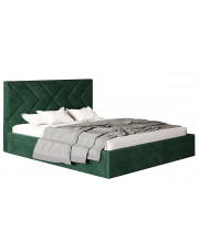 Tapicerowane łóżko 160x200 Grenell 4X - 48 kolorów w sklepie Edinos.pl