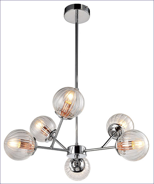 Nowoczesna lampa wisząca do salonu K117-Demri