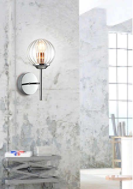 Nowoczesny kinkiet w stylu glamour W133-Limora