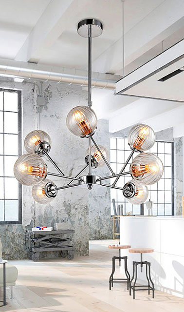 Lampa wisząca w stylu glamour F764-Limora