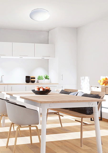 Nowoczesny plafon ledowy - K152-Moreli