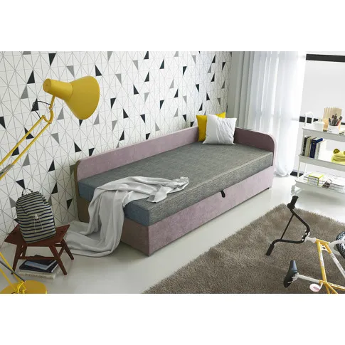 tapczan do spania Szary i lilia