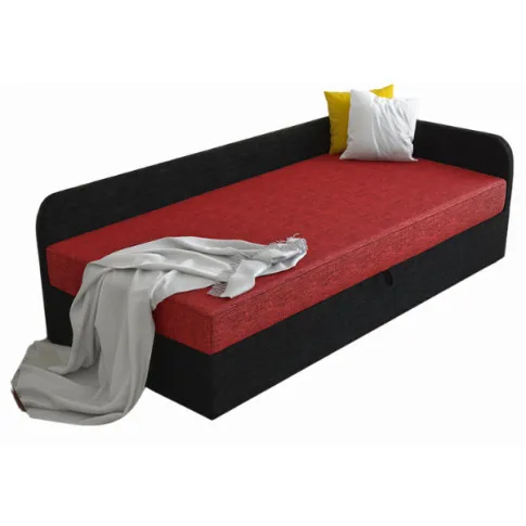 lozko mlodziezowe czarno czerowne Zafir