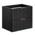Czarna szafka łazienkowa Iconic 3X 60 cm