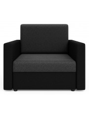 Sofa amerykanka szary + czarny - Dayton 3X w sklepie Edinos.pl