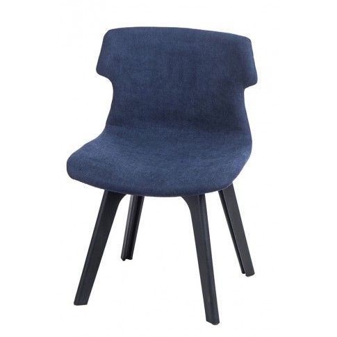 Zdjęcie produktu Krzesło vintage Duno - niebieskie.