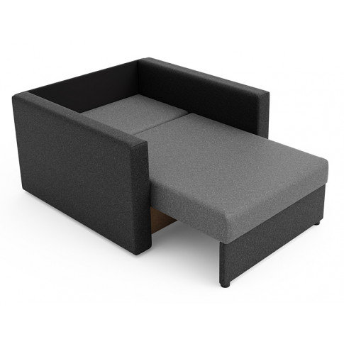 Sofa rozkładana 80cm szary grafit Dayton 3X