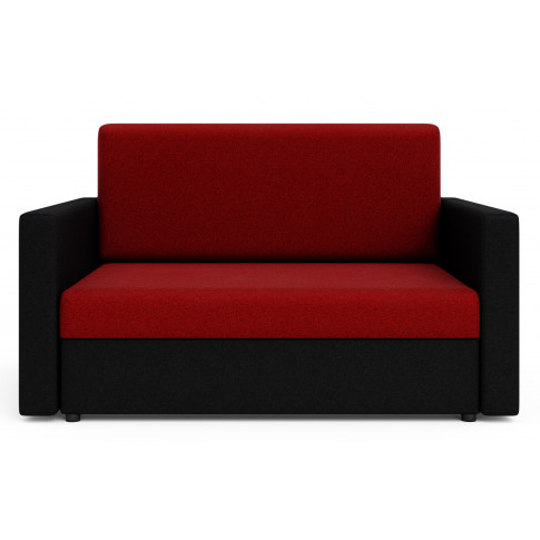 Sofa 120 czerwony czarny Dayton 4X