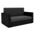 Sofa amerykanka 120cm szary czarny Dayton 4X