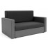 Sofa amerykanka 120cm grafit szary Dayton 4X