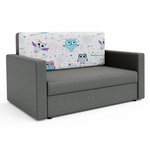 Sofa rozkładana dziecięca 120cm sowy Dayton 5X