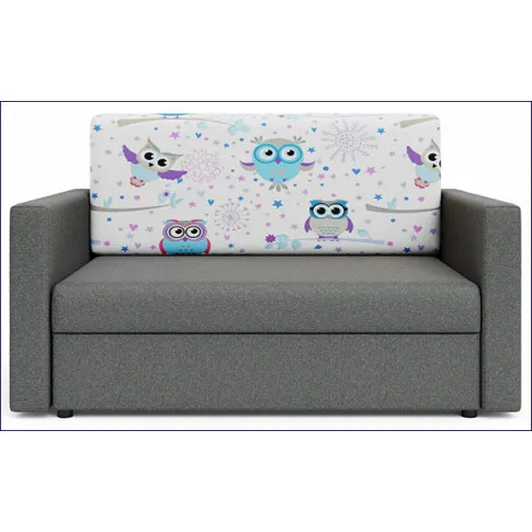 Sofa rozkładana młodzieżowa 120cm sowy Dayton 5X