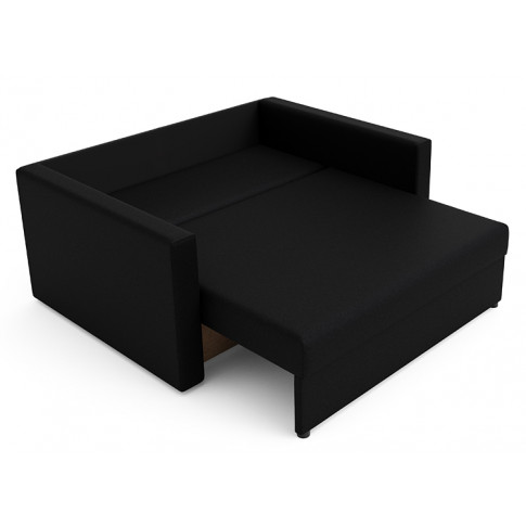 Sofa rozkładana 120cm czarna wzór city Dayton 5X