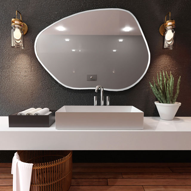 Podświetlane lustro do łazienki Volvero 3X