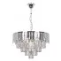 Srebrny żyrandol kryształowy S879-Comas