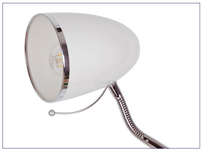 Biała nowoczesna lampa podłogowa S883-Avisa