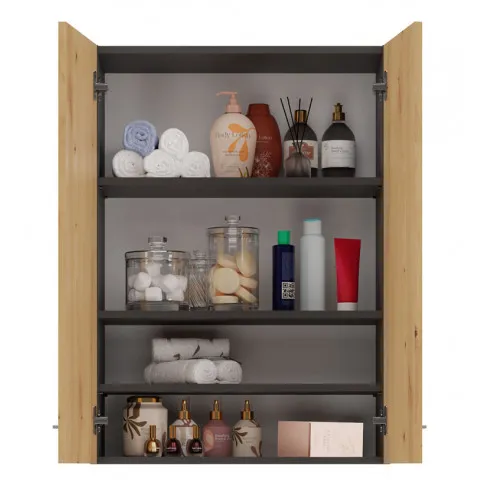 Szafka do łazienki Faros antracyt